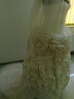 Продается свадебное платье, фата и палантин цвет айвори!
