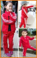 Детский спортивный костюм Адидас, красный