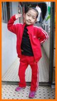 Детский спортивный костюм Адидас, красный