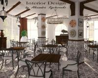 Дизайн интерьера ресторана, кафе в Крыму от Kucherenko Design
