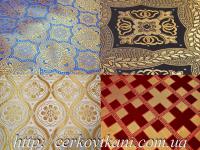 Производим и реализуем ткани церковной тематики, церковный текстиль