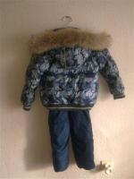 Детская куртка-пуховик и комбинезон на мальчика