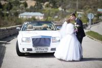 Кабриолет Крайслер 300С для любимой девушки на свадьбу, день рождения, романтик!